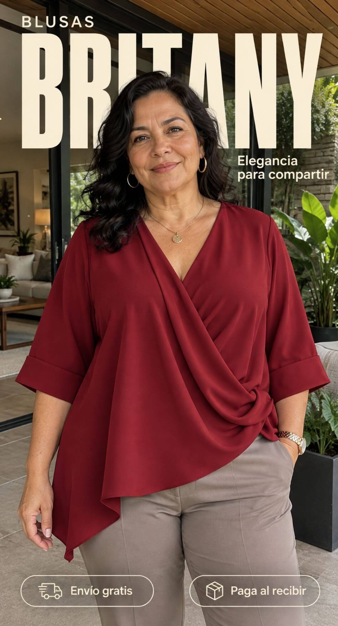 Blusas Britany