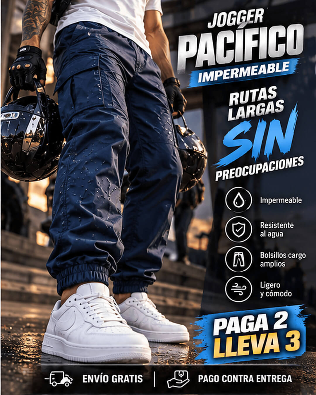 Jogger pacífico
